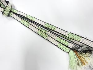 正絹　手組帯締め